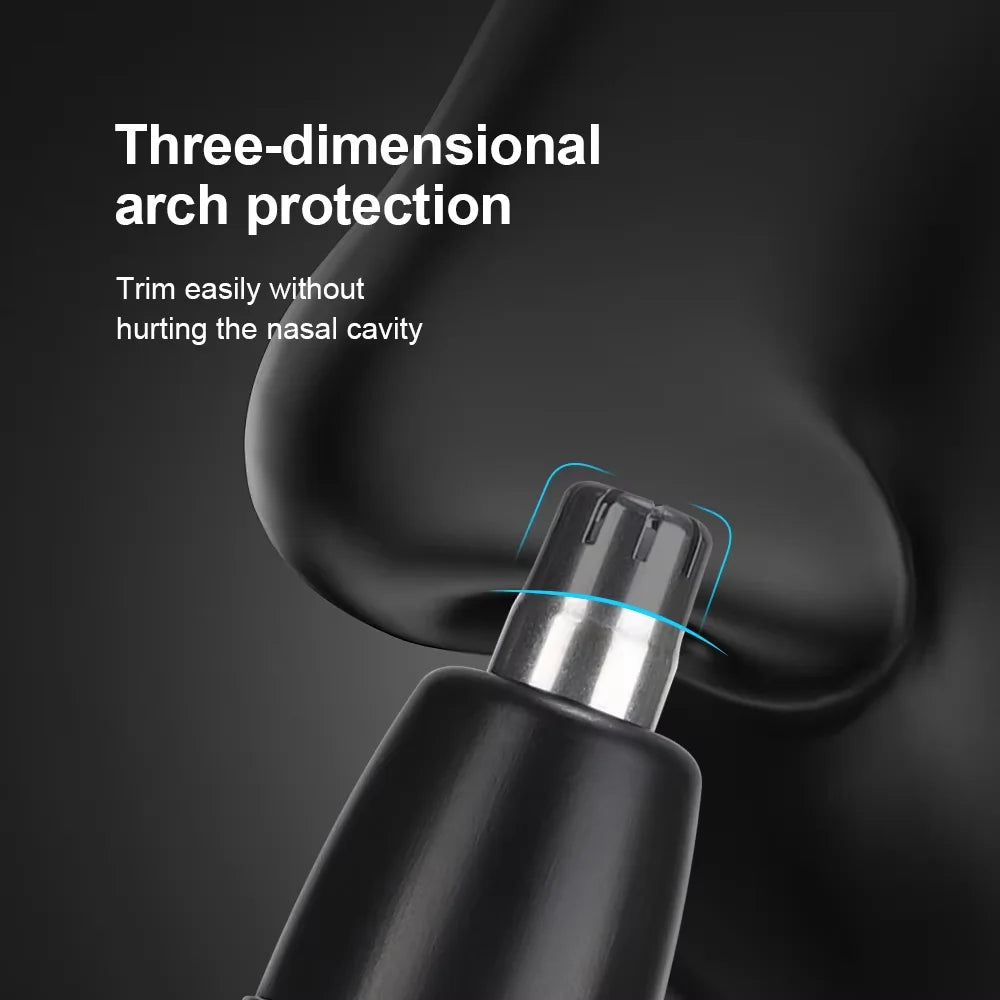 Xiaomi Portable LED Display Home Nose Hair Remover Electric Nose Hair Trimmer USB Charging  Safety Face Hair Cleaning Care Kit